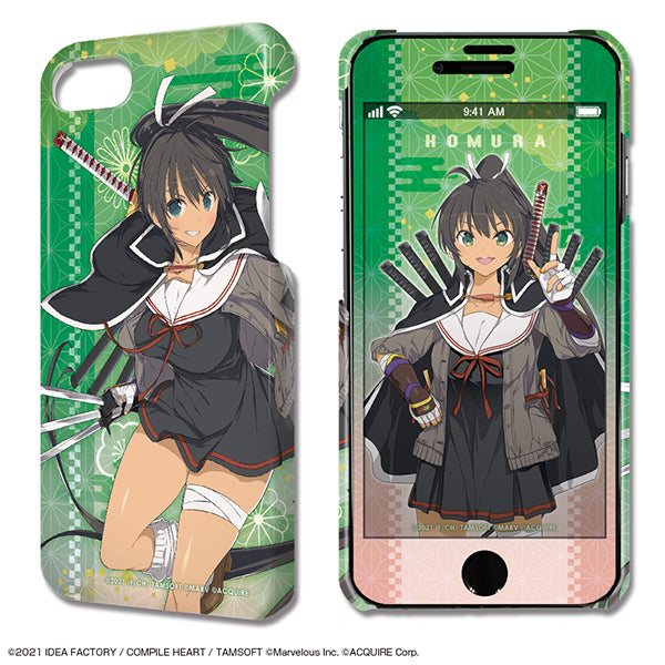 『閃乱忍忍忍者大戦ネプテューヌ -少女達の響艶-』デザジャケット iPhone SE(第2世代)/8/7/6/6sケース&保護シート デザイン06(焔)